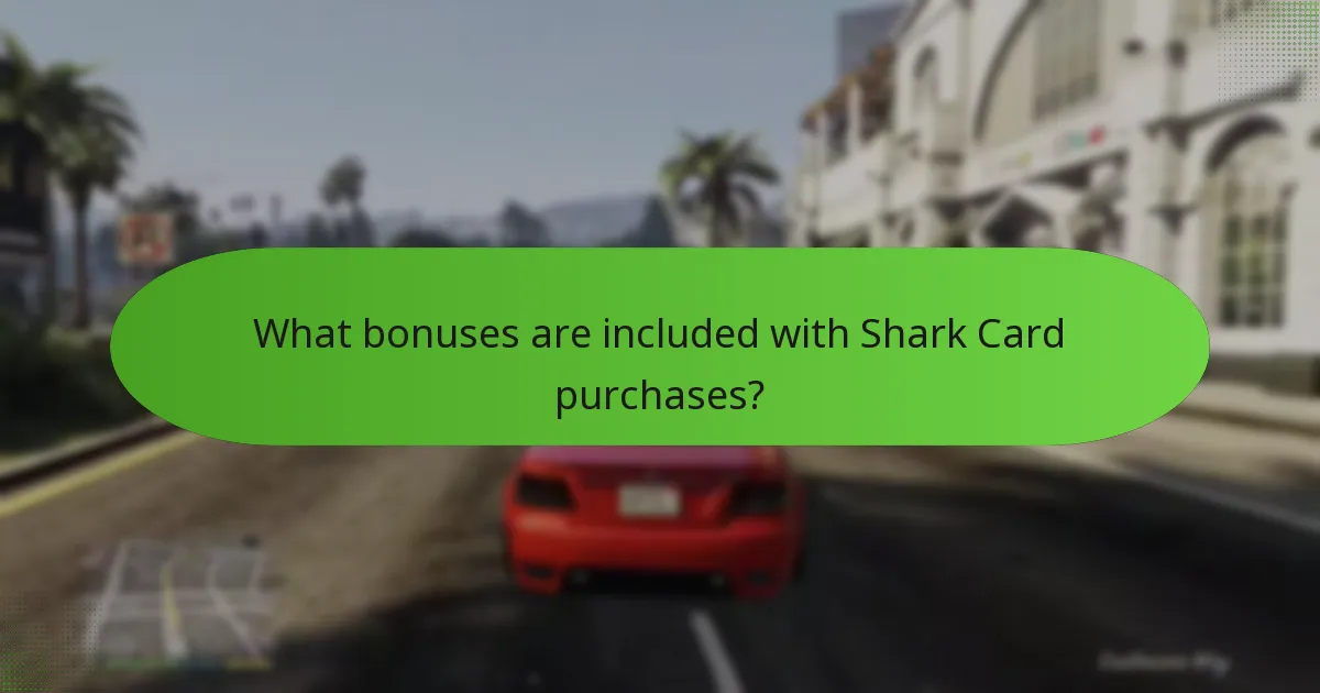 What bonuses are included with Shark Card purchases?